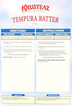 5 Pound Krusteaz Tempura Batter Mix Just Add Water No MSG Added Zero Grams Trans Fat Restaurant Quality