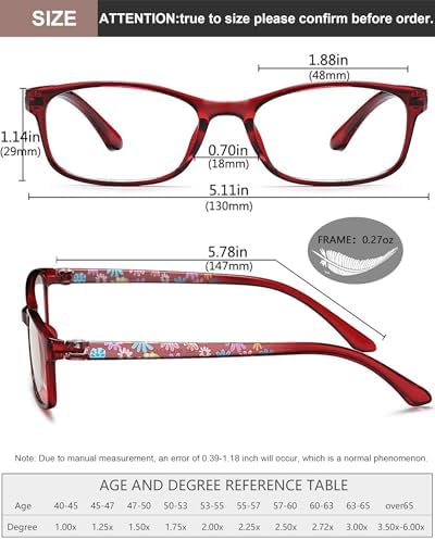 EYEURL Ladies Blue Light Blocking Reading Glasses - 2 Pack Computer Readers for Womens +2.25 Blue Ray Eyeglasses and Hard Case