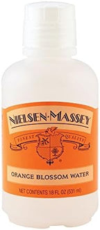 Nielsen-Massey Orange Blossom Water for Baking, Cooking and Drinks, 18 Ounce Bottle