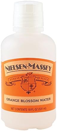 Nielsen-Massey Orange Blossom Water for Baking, Cooking and Drinks, 18 Ounce Bottle