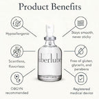 Uberlube Premium Silicone Lube (1.86 Fl Oz.) Unscented, Long Lasting Sex Lube, Waterproof, Ultra Smooth Performance, Personal Lubricant for Privacy & Toys, Vaginal & Anal Use, OBGYN Recommended