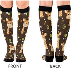 Dussdil Compression Socks for Women & Men - Knee High Socks for Running & Athletic Activities