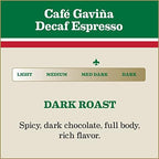 Café Gaviña Decaf Espresso Roast, Extra Fine Ground, 100% Arabica, Dark Roast, 3 x 10 oz Cans