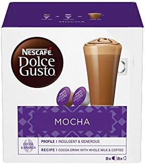 Nescafe Dolce Gusto Mocha 8 per pack - Pack of 2