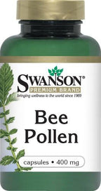 Swanson Bee Pollen 400 Milligrams 100 Capsules