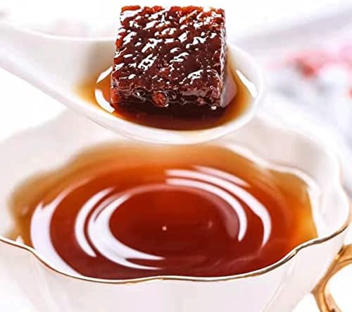 TEAERPKLAE Old Brown Sugar Ginger Tea Individually Packed Brown Sugar Block Yunnan Ginger Soup 7.6 oz/216g