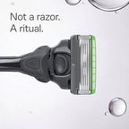 Schick Hydro Sensitive Razors for Men, 1 Razor Handle with 3 Razor Blades Refills