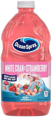 Ocean Spray® White Cran-Strawberry Juice Drink, 64 Fl Oz Bottle (Pack of 1)
