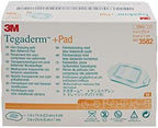 3M Tegaderm Transparent Film Dressing, 2" x 2.75", 50 Count, 1 Pack