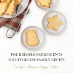 Walker’s Assorted Shortbread Cookies in Festive Shapes - Includes Christmas Tree, Bell, Star and Santa Claus Shaped Christmas Cookies