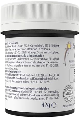Sugarflair Maximum Concentrated Paste Edible Food Colouring 42g - Blue Extra