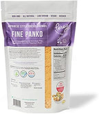 Pereg Extra Fine Japanese Panko Bread Crumbs (9 Oz) - Bread Crumbs for Coating & Stuffing - Coat Burger, Schnitzel, Vegetables, Meatballs - Kosher Certified - Resealable Packaging