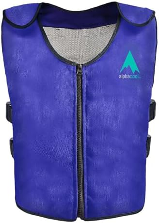 Alphacool Ice Vest for Men and Women Adjustable Cooling Vest with Ice Packs
