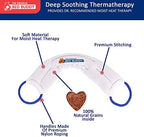 Carex Bed Buddy Heat Pad And Cooling Neck Wrap - Microwave Heating Pad For Sore Muscles - Cold Wrap Pack For Aches and Pain