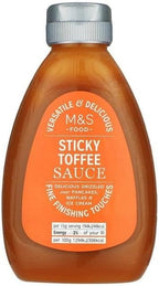M&S Sticky Toffee Desserts Sauce 310g x 2 pack - pour over pancakes, Waffles and more