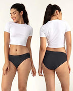 Neione Period Underwear for Women Mid Rise Menstrual Panties Modal Hipster Briefs Soft Stretch