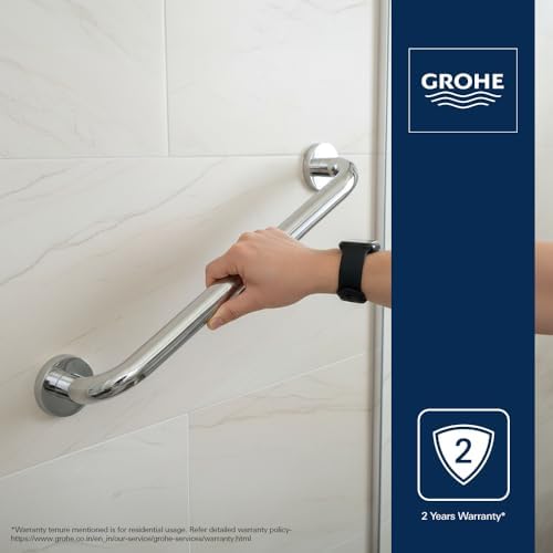 Essentials Grab Bar, Starlight Chrome