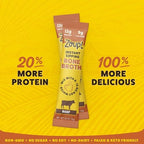 Zoup! Instant Sipping Bone Broth Mix - Paleo and Keto Friendly with 12 Grams of Protein - Non-GMO - Bone Broth Protein Powder Packets To Go - Beef, .53 oz. (Pack of 30)