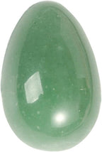 Erliway Natural Green Aventurine Crystal Eggs for Easter Day, 1.2 x 0.8" Palm Stone Egg, Polished Pocket Worry Gemstones, Crystals for Reiki Balancing Wicca Meditation Energy Anxiety Relax Decor