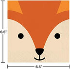 Fox Napkins, 16 ct
