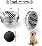 18 Pack Dog Scent Work Tins Training Kit Nose Work Magnetic Dots Scent Work Containers for Dogs Training Metal Box Smell Aluminum Cans with Lids (18pack)