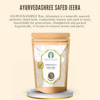 AYURVEDASHREE Whole Jeera Safed 50Gm, Jeera, White Cumin, Cumin,Cuminum cyminum, 100% Natural, NON-GMO, Gluten Free, Spice, Indian Jeera, cooking.
