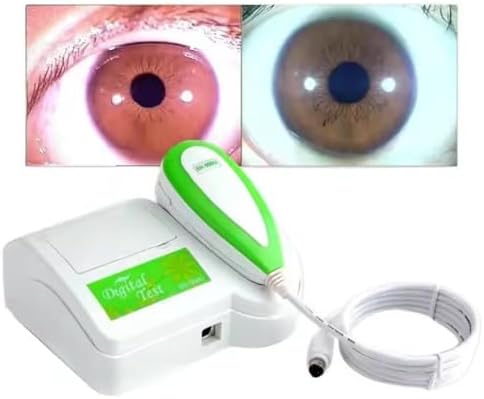 Iridology Camera Analyzer, 5.0 MP USB Iris Analyzer, Eye Iridology Camera, HD 30x Iris Lens Analysis Driver-Free English Analysis Pro Iris Software (English Iris Software)