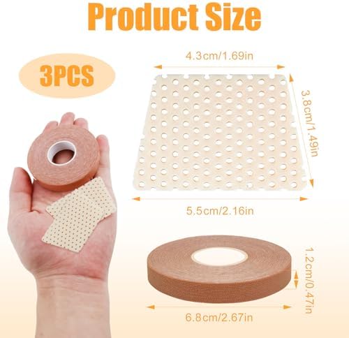 Thermoplastic Nasal Splint & Facial Lift Tape,Alcohol-Free,Electricity-Free Nose Fixation&Lifting Kit,Reusable Trapezoidal Nose Clip&Elastic Bandage,Beauty Care Accessories for Daily Use (3-Piece Set)