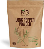 MB Herbals Long Pepper Powder 227g (Half Pound) | Piper longum | Seasoning for Meat Fish Malabar & South Indian Curries | Strong Aroma and Hotter than Black Pepper