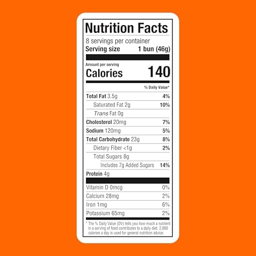 King's Hawaiian Original Hawaiian Sweet Hamburger Buns, 8 ct, 12.8 oz