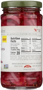 Jeff'S Garden, Onions Red Pickled, 12 Fl Oz
