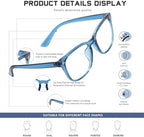 Reading Glasses for Women Men - Blue Light Blocking UV Filter Computer Readers,Anti Eyestrain Eyeglasses