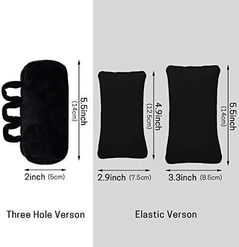 SWISSELITE Hand Contracture Cushion, Palm Grip with Elastic Band or Separator, Hand Grab Pad for Stroke Recovery, Help with Hand Rehabilitation