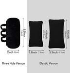 SWISSELITE Hand Contracture Cushion, Palm Grip with Elastic Band or Separator, Hand Grab Pad for Stroke Recovery, Help with Hand Rehabilitation