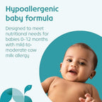 Pepticate Hypoallergenic Infant Formula for Relief of Cow Milk Allergy Symptoms, Nutritionally Complete Baby Milk with DHA, ARA & Prebiotics, Baby Formula Suitable from 0-12 months, 13.2oz