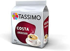 Tassimo Coffee Selection - Costa Cappuccino/Americano/Cadbury Hot Chocolate/L'Or Latte Macchiato/Kenco Americano pods - 5 Packs (56 Servings)