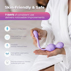 Pelvic Floor Exerciser with App–Kegel Trainer, 5 Modes Pelvic Floor Trainer, Strengthen Pelvic Floor Muscle, Kegel Exercise Equipment, Stronger Pelvic Support, Devices Health for Women, Purple