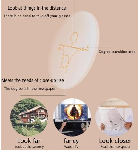 NILZA Folding Sun Readers Photochromic Computer Glasses Bifocal Sunglasses Progressive Multifocal Reading Glasses Unisex (Color : Gold, Size : 1.0X)