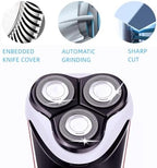 HQ8 Replacement Heads for Aquatec Shavers,Compatible with Philips Norelco Razor PT720 AT880 AT810 Heads, HQ8 Blades,3 pcs