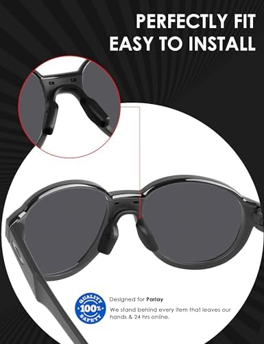 BLAZERBUCK Replacement Nose Piece Nose Pads for Oakley Parlay OO4143 Sunglass