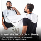 BEARD KING Beard Bib Apron - As Seen on Shark Tank – Gifts for Him, Stocking Stuffers for Men, Mens Gift