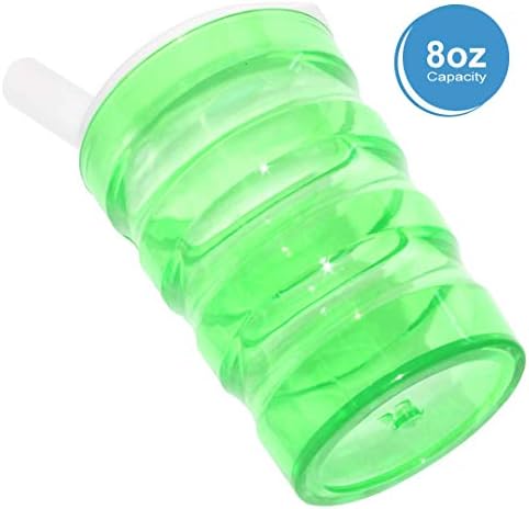 Rehabilitation Advantage Long Spout Feeding Cup Green