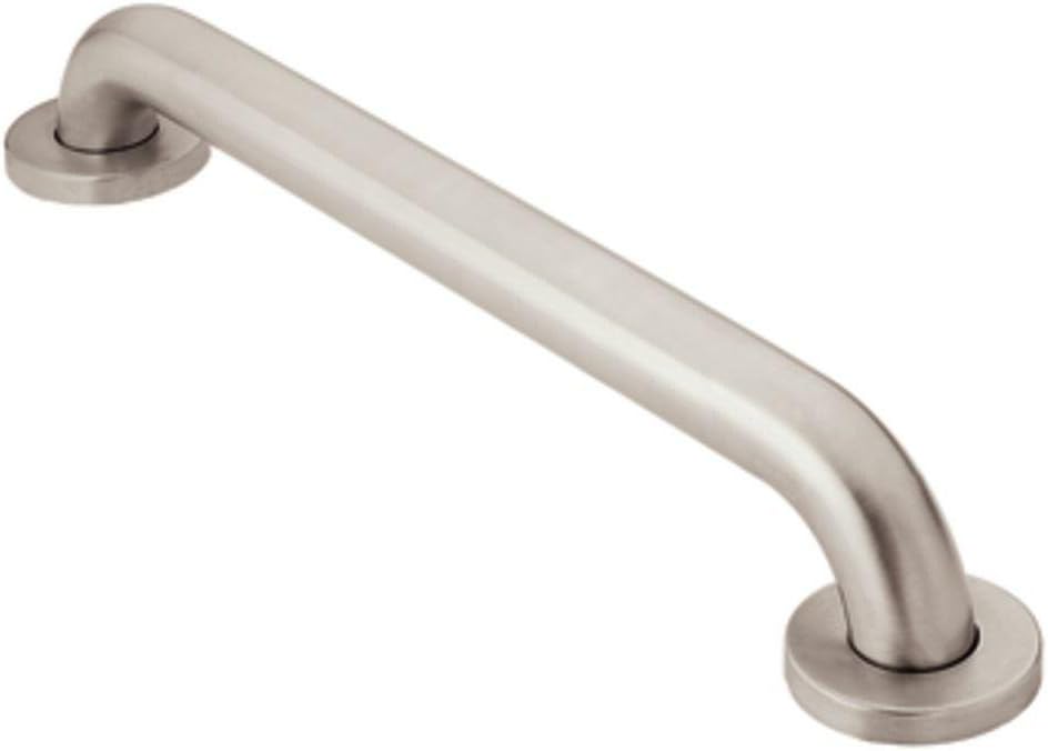 Moen 8942 Bathroom Safety 42-Inch Stainless Steel Bathroom Grab Bar with Concealed Screws, Stainless