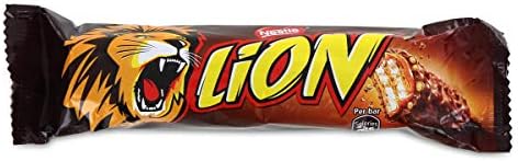 Nestle Lion Bar, 50 Gram (Pack of 4)