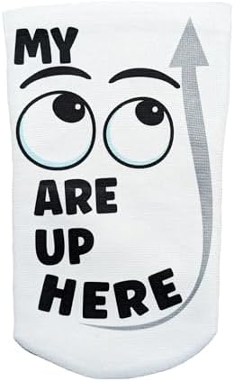 Heal with Appeal Amputee Sock, My eyes are up here V1, 3PLY Residual Wound, Over Shrinker Sock
