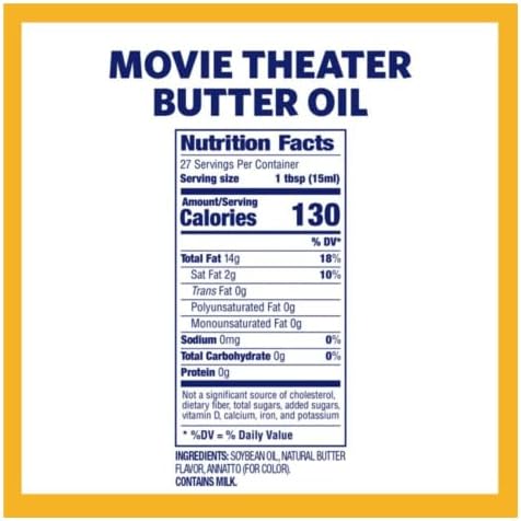 Kernel Season's Movie Theater Popcorn Oil, Butter, 13.75 Ounce, 2 Count