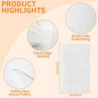 TamBee 100 Pack Disposable Tea Filter Bags Tea infusers 4" x 6" Empty Muslin Drawstring Seal Filter Tea Bags Drawstring Herb Loose Tea bag for Brew Tea Cold Brew Coffee（4" x 6" /10 x 15cm）