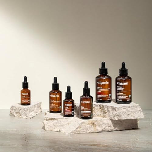 Cliganic Organic Pure Vitamin E Oil for Skin, Hair & Face - 27,000 IU, Non-GMO Verified | Natural D-Alpha Tocopherol
