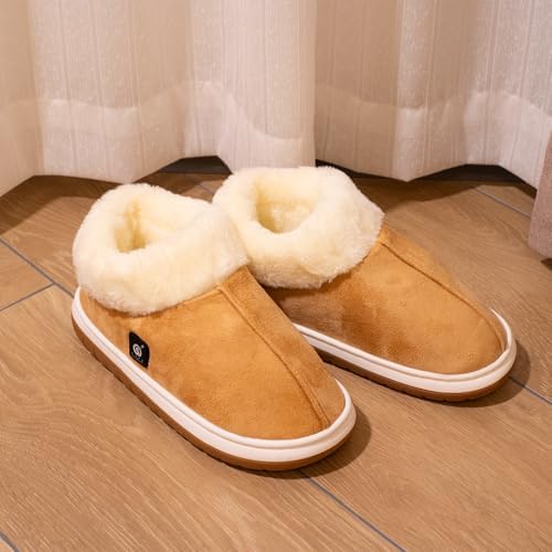 SAVIOR HEAT Heated Slippers for Men & Women – Rechargeable Foot Warmers with 3 Heat Settings (110°F/120°F/130°F), 7.4V 2200mAh Battery, Electric Winter House Shoes for Indoor