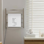 Funny Bathroom Hand Towels - Humorous Toothbrush Toilet Paper Waffle Decorative Hand Towels for Bathroom Washroom Restroom Toilet, 16 x 24 Inches